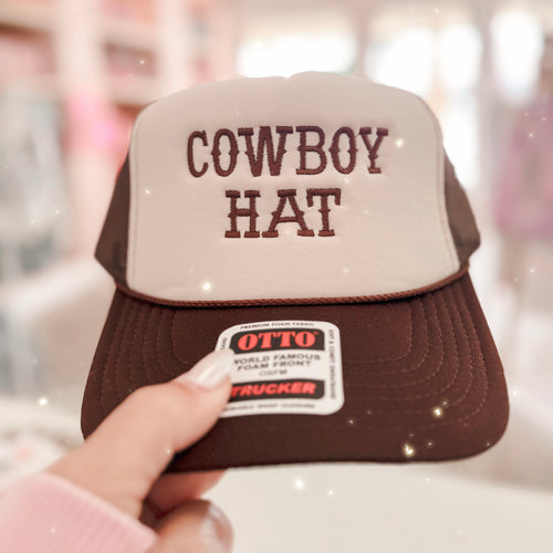 COWBOY • trucker hat (adult) (flash)