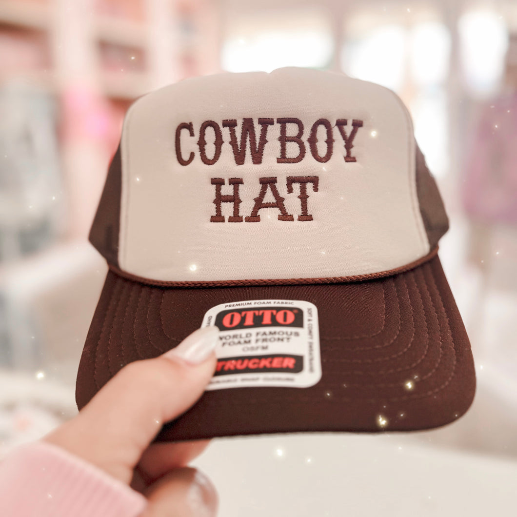 COWBOY • trucker hat (adult) (flash)