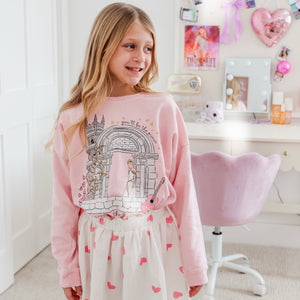 LOVE STORY• pullover (women + kids) PINK (SALE)