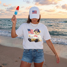 Load image into Gallery viewer, USA BEAR • women's heavyweight tee
