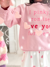 Load image into Gallery viewer, PINKY PROMISE • pullover (women) in PETAL (flash)