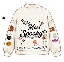 Load image into Gallery viewer, MOST SPOOKY • embroidered pullover (women +kids)