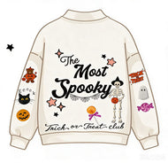 MOST SPOOKY • embroidered pullover (women +kids)