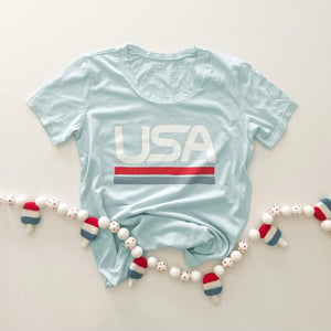 USA • tee (women + kids) FLASH