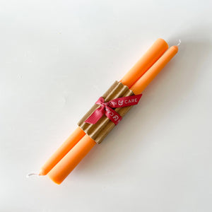 Handmade Taper Candles (set of 2)