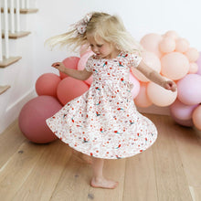Load image into Gallery viewer, MERMAID • kids twirl dress (flash)