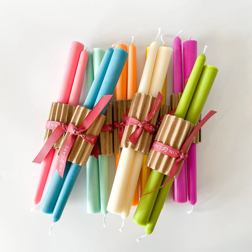 Handmade Taper Candles (set of 2)