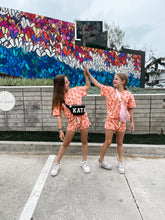 Load image into Gallery viewer, HAPPY DAISY • kids set (boxy tee + shorties)