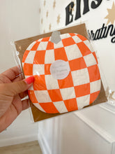 Load image into Gallery viewer, Mod Pattern Pumpkin Plates by Meri Meri (SPOOKY FLASH)