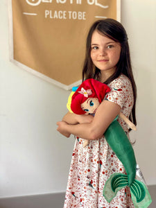 MERMAID • kids twirl dress (flash)