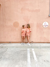 Load image into Gallery viewer, HAPPY DAISY • kids set (boxy tee + shorties)