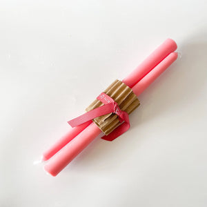 Handmade Taper Candles (set of 2)