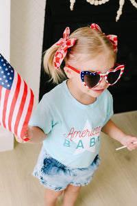 AMERICAN MAMA • women's tee FLASH