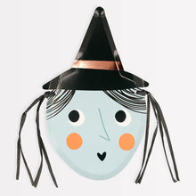Load image into Gallery viewer, Witch Plates by Meri Meri (SPOOKY FLASH)
