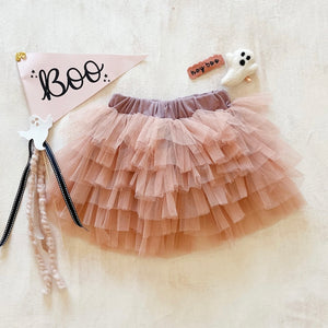 LAYERED TUTU (cinnamon dust)
