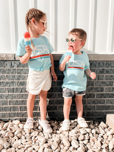 USA • tee (women + kids) FLASH