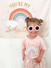 Load image into Gallery viewer, THE WORLD IS A RAINBOW • kids tee (flash)