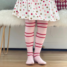Load image into Gallery viewer, CANDY STRIPE • kids tights