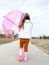Load image into Gallery viewer, WHIMSY STARS • kids sherpa vest