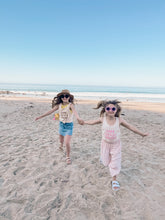 Load image into Gallery viewer, SAND CASTLES FOREVER • kids tank (pink ink) (flash)