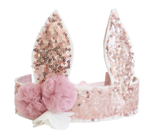 Load image into Gallery viewer, Sequin Bunny Crown by Alimrose